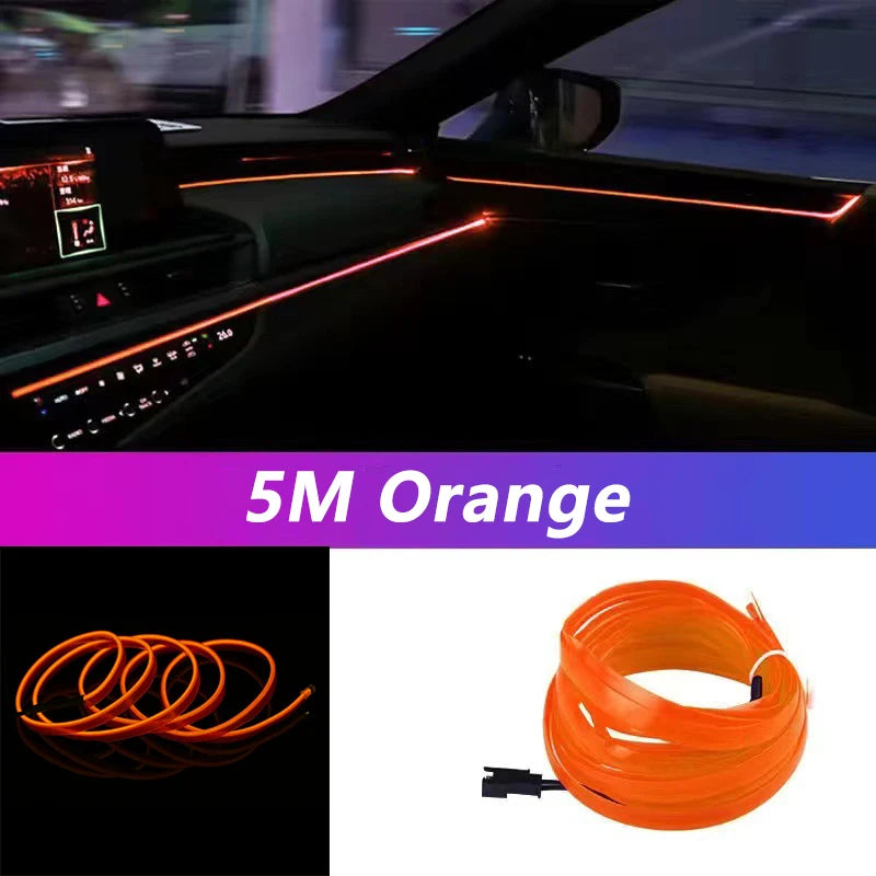 5M RGB Car Interior Ambient Lights
