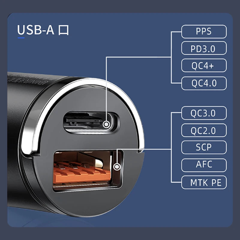 100W Fast Car Charger