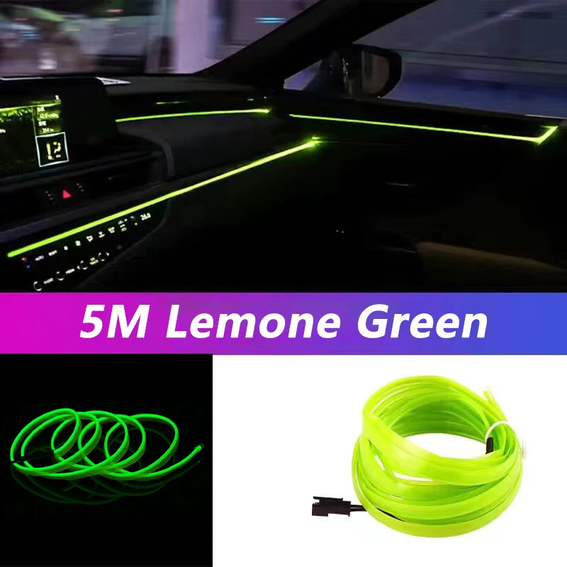 5M RGB Car Interior Ambient Lights