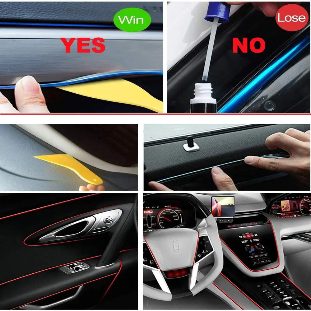 5M RGB Car Interior Ambient Lights