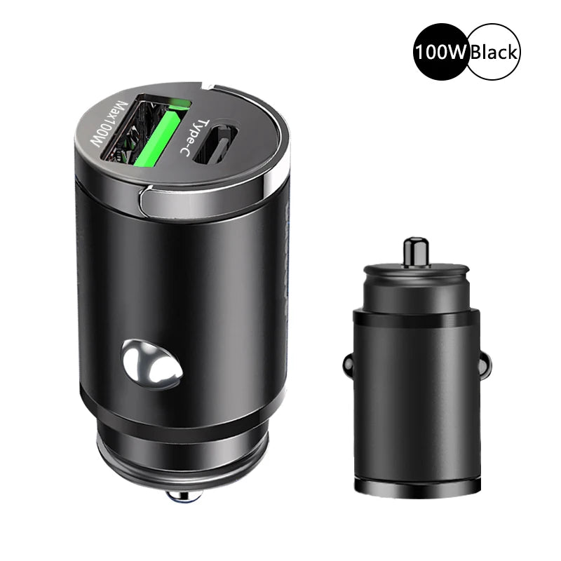 100W Fast Car Charger