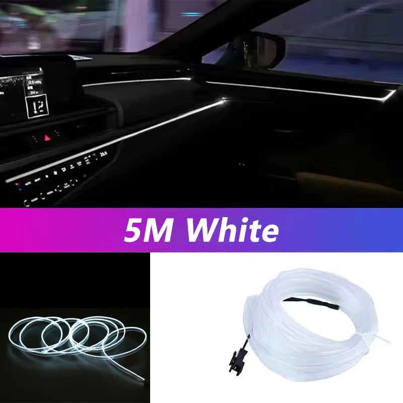5M RGB Car Interior Ambient Lights
