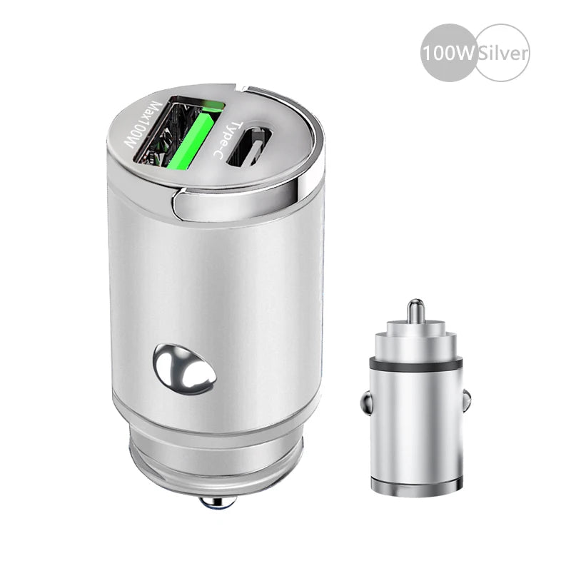 100W Fast Car Charger